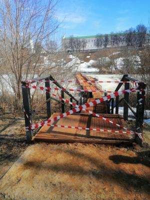Понтонный переход через Трубеж в Рязани временно закрыли